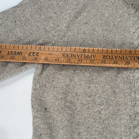 Irelandseye Knit Women Wool Cashmere Boho Gramacore Oversize Cardigan Sweater XL - Picture 3 of 9